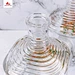 750ml customerized square vodka whiskey wine bottle